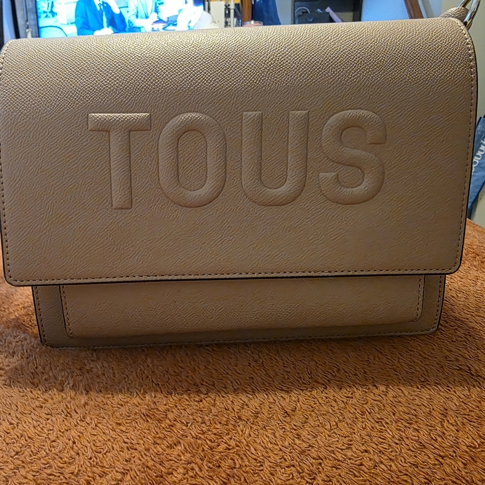 Tous Beige Crossbody Bag